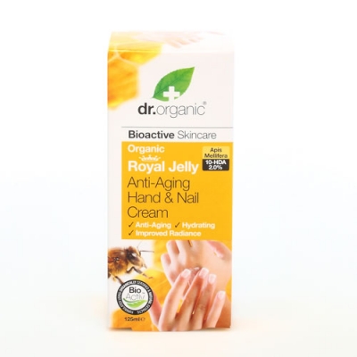 DR ORGANIC ROYAL JELLY PAPPA REALE HAND NAIL CREAM CREMA MANI 125 ML - Farmastop