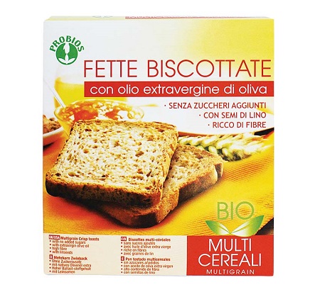 FETTE BISCOTTATE AI CEREALI SENZA ZUCCHERO 270 G - Farmastop