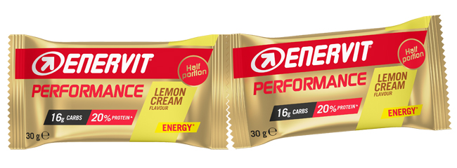 ENERVIT PS DOUBLE LEMON CREAM 2 MEZZE PORZIONI BOX 1 BARRETTA - Farmastop