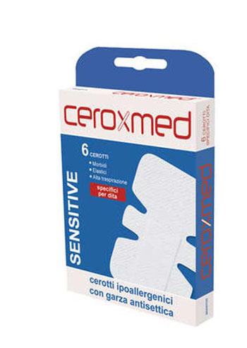 CEROTTO CEROXMED SENSITIVE FLEX SPECIFICO DITA 6 PEZZI - Farmastop
