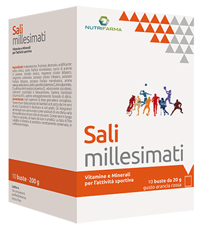 SALI MILLESIMATI 25 BUSTINE 20 G - Farmastop