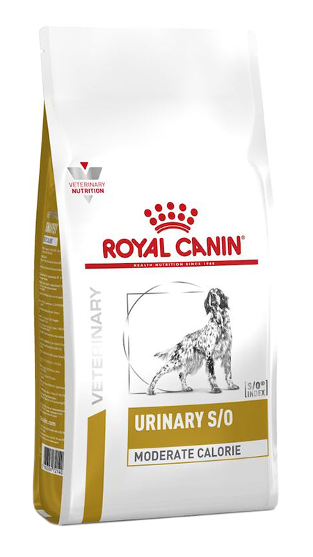 VETERINARY DIET CANINE DRY URINARY S/O MODERATE CALORIE 1,5 KG - Farmastop
