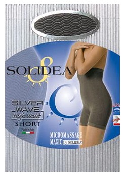SILVER WAVE HIGH WAIST SHORT PANTALONCINO VITA ALTA NOISETTE 1S - Farmastop