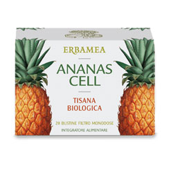 ANANAS CELL TISANA BIOLOGICA 20 BUSTE - Farmastop