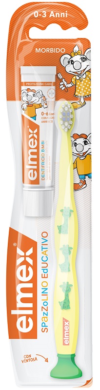 ELMEX SPAZZOLINO BIMBI EDUCATIVO NEW 0-3 ANNI - Farmastop