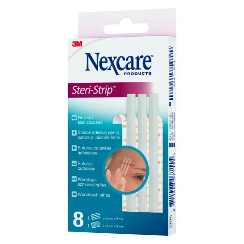 CEROTTO PER SUTURA NEXCARE STERISTRIP 6X75 MM + 3X75 MM - Farmastop