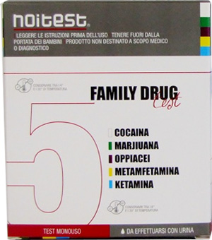 TEST DROGHE FAMILY DRUG TEST 1 PEZZO - Farmastop