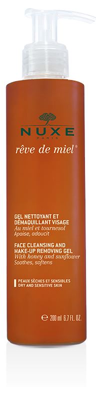 NUXE REVE DE MIEL GEL STRUCCANTE E DETERGENTE 200 ML - Farmastop