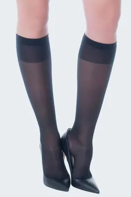 GAMBALETTO PREVENTIVO SHEER & SOFT 2850SF 18MMHG NERO 5 - Farmastop