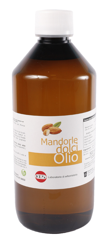 MANDORLE DOLCI OLIO 500 ML - Farmastop