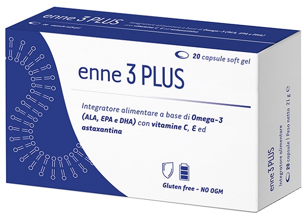 ENNE 3 PLUS 20 CAPSULE SOFTGEL - Farmastop