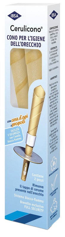 CERULICONO CONO AURICOLARE 2 PEZZI - Farmastop