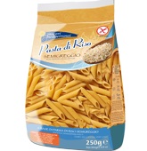 PIACERI MEDITERRANEI PASTA RISO PENNE RIGATE 250 G - Farmastop