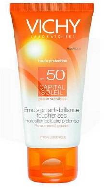 IDEAL SOLEIL VISO DRY TOUCH SPF50 50 ML - Farmastop