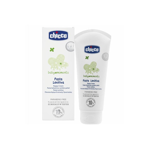 CHICCO COSMETICI BABY MOMENTS PASTA LENITIVA 100 ML - Farmastop