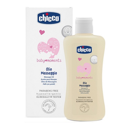 CHICCO COSMETICI BABY MOMENTS OLIO MASSAGGIO 200 ML - Farmastop