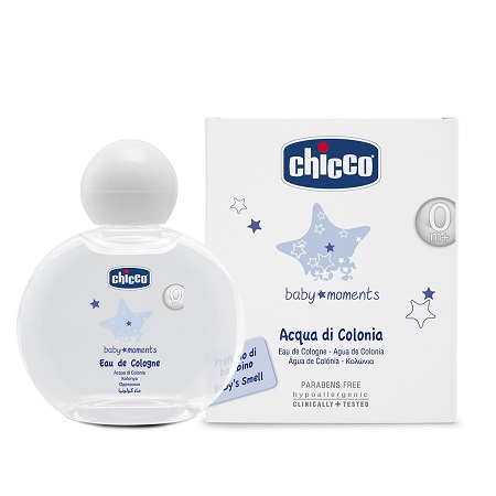 CHICCO COSMETICI BABY MOMENTS ACQUA PROFUMATA 100 ML - Farmastop