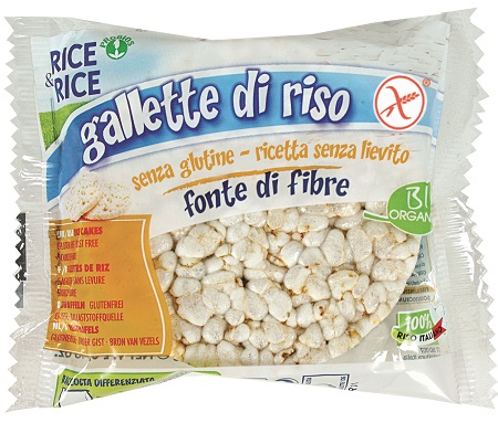 RICE&RICE GALLETTE DI RISO CON SALE DUOPACK 13 G SENZA LIEVITO - Farmastop