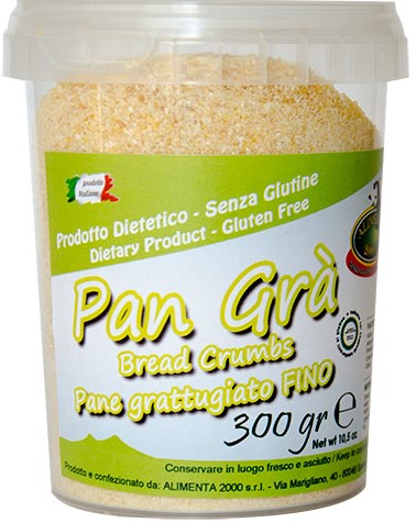 PAN GRA' PANE GRATTUGIATO FINO FRESELLE DEL VESUVIO 300 G - Farmastop