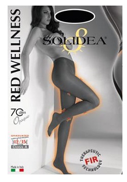 RED WELLNESS 70 OPAQUE COLLANT NERO 2M - Farmastop