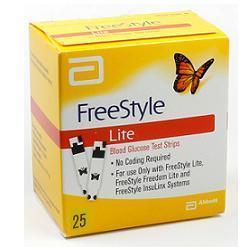 STRISCE MISURAZIONE GLICEMIA FREESTYLE LITE 25 PEZZI - Farmastop