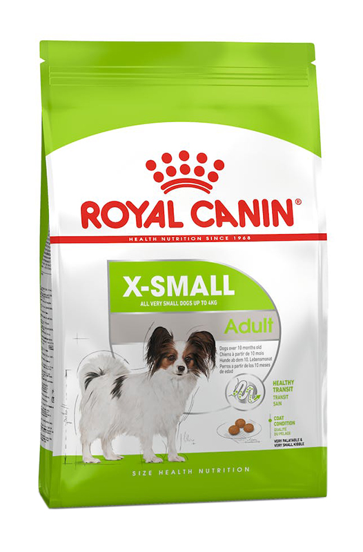 SIZE HEALTH NUTRITION X-SMALL ADULT 1,5 KG - Farmastop