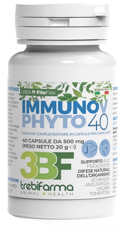 IMMUNOV CAPSULE 40 CAPSULE BARATTOLO 20 G - Farmastop