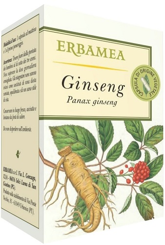 GINSENG 50 CAPSULE VEGETALI - Farmastop