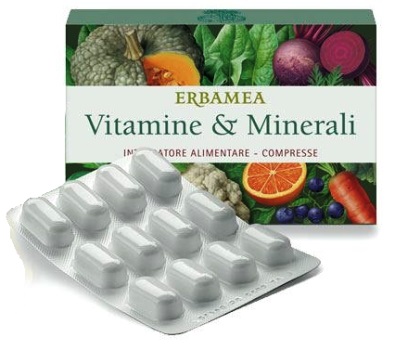 VITAMINE & MINERALI 24 COMPRESSE - Farmastop