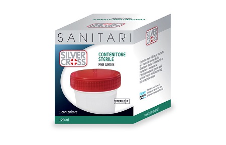 SILVER CROSS CONTENITORE URINA 120ML - Farmastop