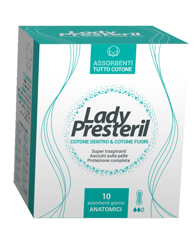 LADY PRESTERIL ANATOMICO POCKET 10 PEZZI - Farmastop