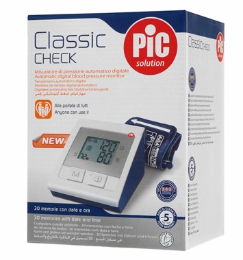 MISURATORE PRESSIONE PIC CLASSIC CHECK INTERNAZIONALE - Farmastop