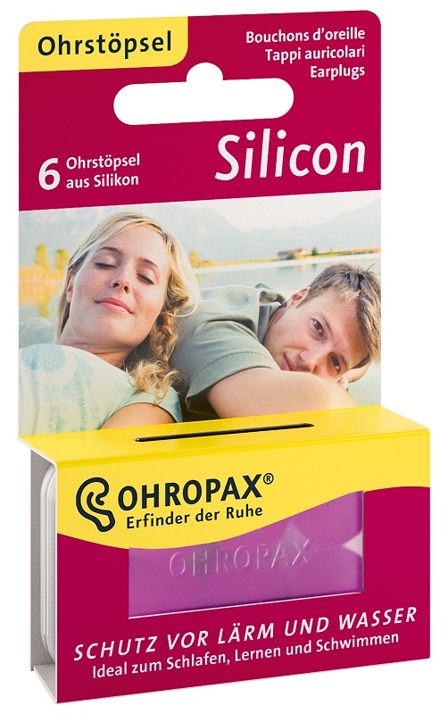 OHROPAX TAPPI AURICOLARI SILICONE 6 PEZZI - Farmastop