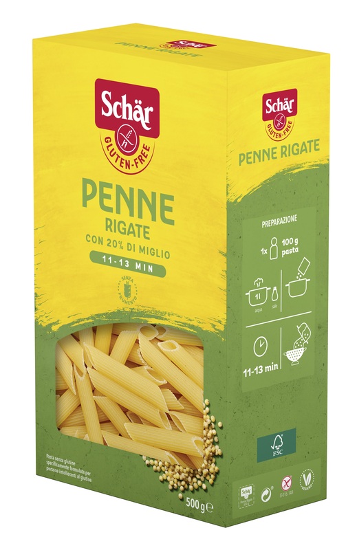 SCHAR PENNE RIGATE 500 G - Farmastop
