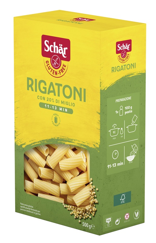 SCHAR RIGATONI 500 G - Farmastop
