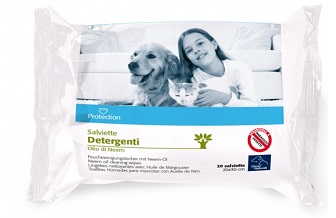 ORME NATURALI SALVIETTINE DETERGENTI ALL'OLIO DI NEEMM 20 PEZZI - Farmastop