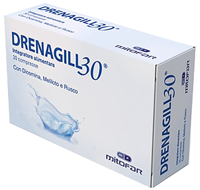 DRENAGILL 30 30 COMPRESSE - Farmastop
