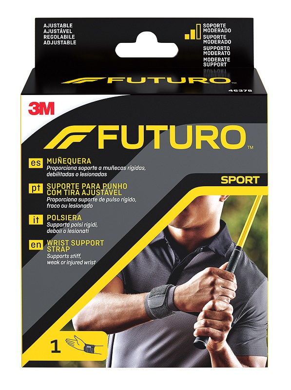 POLSINO ELASTICO UNIVERSALE FUTURO SPORT NERO - Farmastop