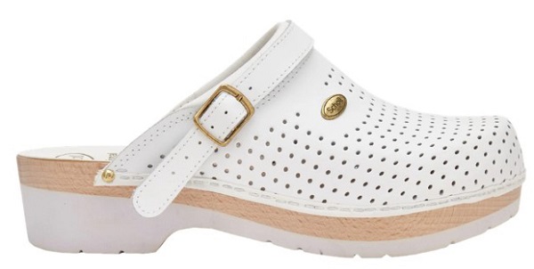 CLOG S/COMF.B/S CE BYCAST BIS UNISEX WHITE WOODS BIANCO 45 - Farmastop