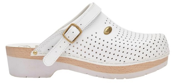 CLOG S/COMF.B/S CE BYCAST UNISEX WHITE WOODS BIANCO 38 - Farmastop