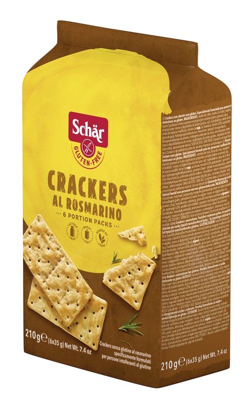 SCHAR CRACKERS AL ROSMARINO 6 CONFEZIONI DA 35 G - Farmastop