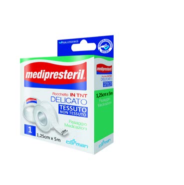 CEROTTO IN ROCCHETTO TNT MEDIPRESTERIL DELICATO M5X1,25CM - Farmastop