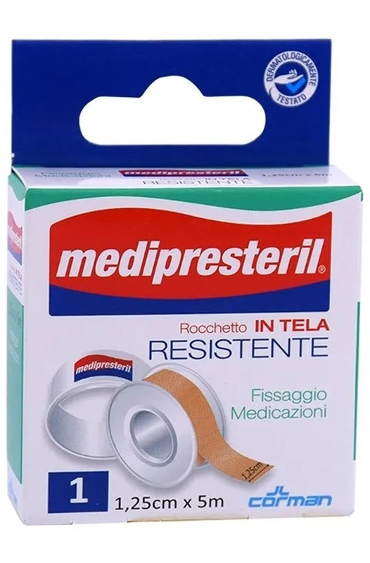 CEROTTO IN ROCCHETTO IN TELA MEDIPRESTERIL 5X125CM - Farmastop
