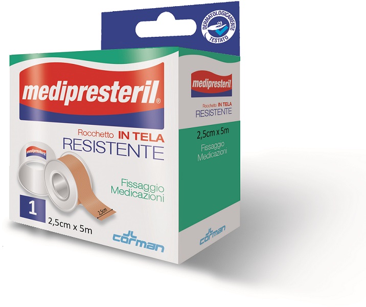 CEROTTO IN ROCCHETTO IN TELA MEDIPRESTERIL 5X250CM - Farmastop
