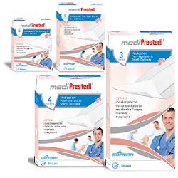 MEDICAZIONE POST OPERATORIA MEDIPRESTERIL DELICATA TNT 10X15CM 5 PEZZI - Farmastop
