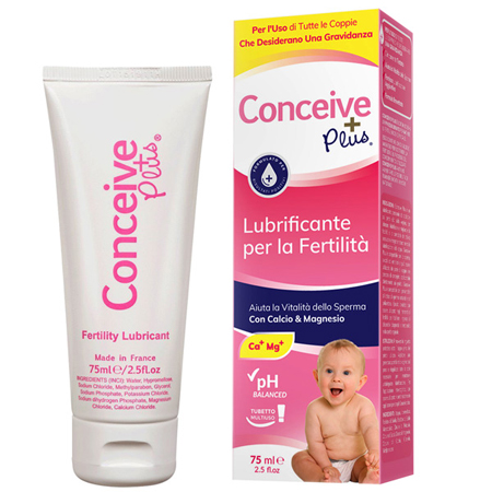 CONCEIVE PLUS LUBRIFICANTE VAGINALE COADIUVANTE FERTILITA' TUBO 75ML - Farmastop