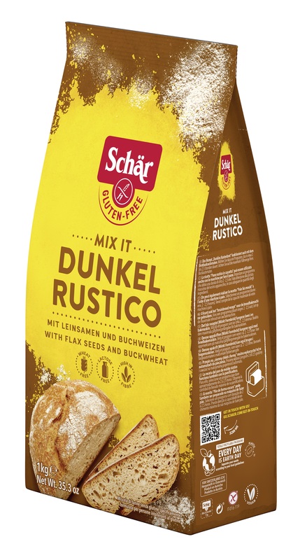 SCHAR MIX IT DUNKEL RUSTICO SENZA GLUTINE SENZA LATTOSIO 1 KG - Farmastop