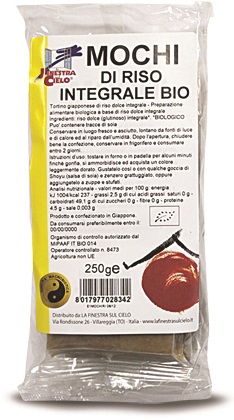 MOCHI DI RISO INTEGRALE BIO 250 G - Farmastop