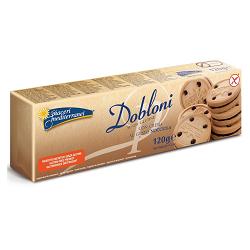 PIACERI MEDITERRANEI DOBLONI CON CREMA NOCCIOLA 120 GRAMMI - Farmastop