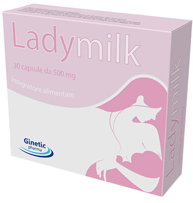 LADYMILK 30 CAPSULE DA 500 MG - Farmastop